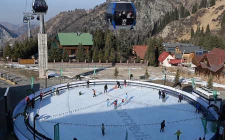 Каток и роллердром на территории ГЛК «Шымбулак» фото 4