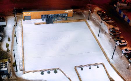 Мобильный каток ЖК «Авиатор» фото 7