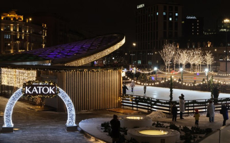 Мобильный каток ТРЦ «Павелецкая Плаза» фото 4