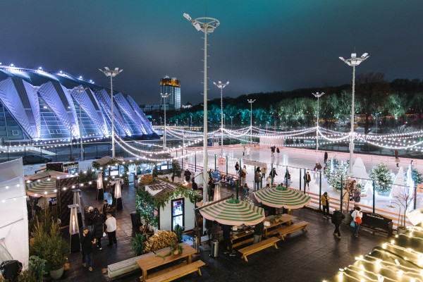 Строительство мобильных катков фото 1